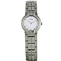 Pulsar Women's White Dial Stainless Steel Bracelet Watch