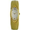 Pulsar Women's Goldtone Tan Leather Strap Dress Watch