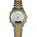 Dress Men's Pulsar White Dial Two-tone Watch