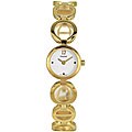 Pulsar Women's Dress White Dial Gold Tone Bracelet Watch