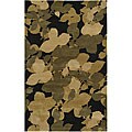Hand-tufted Onnai Hand-spun Wool Rug (5' x 8')