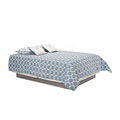 Aluminum-finish Steel Bed Pedestal