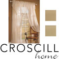 Croscill Rice Paper Tailored Window Curtains (84 in. x 43 in.)