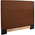 Covered Twin-size Chocolate Microsuede Headboard
