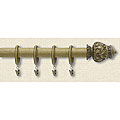 Attica 66 to 120-inch Adjustable Curtain Rod Set