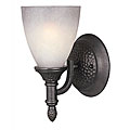 Holte 1-light Scavo Glass Sconce