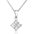 14k White Gold 5/8ct TDW Diamond Necklace (H-I, I1-I2)