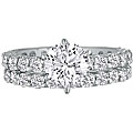 14k Gold 5ct TDW Diamond Eternity Bridal Ring Set (G-H, SI2)