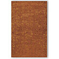 Hand-tufted Rust Baroque Wool Rug (5' x 8')