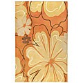 Hand-tufted Hard-twisted Wool Rug (5' x 8')