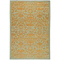 Hand-tufted Hand-hooked Wool Rug (5' x 8')