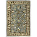 Hand-tufted Wool and Silk Rug (5' x 8')