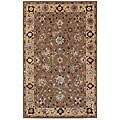Hand-tufted Wool and Silk Rug (3'6 x 5'6)