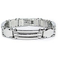 Stainless Steel Men's Cable Link Bracelet