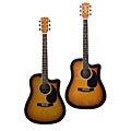 Full-size Thin-Body Acoustic/ Electric Guitar