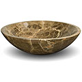 Dreamline Classic Stone Emperador Dark Vessel Sink