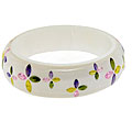 Austrian Crystal Resin Bangle
