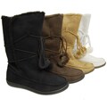 Adi Glaze Faux Suede with Plush Trim Boots