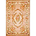 Hand-knotted Wool Rug (6' x 9')