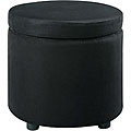 Black Ottoman
