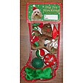 Toy-stuffed Holiday Dog Stocking