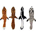 Mini Skinneeez Stuffingless Dog Toys (Set of 4)