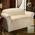Matelasse Tailored Wrap Loveseat Slipcover