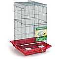 Clean Life Tall Red/ Black Birdcage