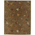 Hand-tufted Onnai Wool Rug (6' x 9')