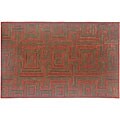 Hand-tufted Onnai Wool Rug (5' x 8')