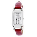 Just Sweet by Jennifer Lopez Red Strap Watch
