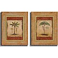 Osborne 'Palm Botanical Study' Canvas 2-piece Set