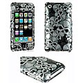 Black Skull Design Case for iPhone 3G