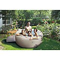 Tan 4-person Jet Spa