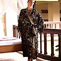 'Tropic Dreams' Women's Batik Robe (Indonesia)