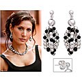 Sterling Silver 'Midnight Tears' Onyx Earrings (Mexico)