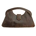 Leather 'Grand Central' Handbag (Mexico)