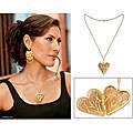 Goldplated 'Treasured Keepsakes' Locket Necklace (Peru)
