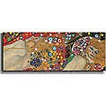 Gustav Klimt 'Sea Serpents (Detail)' Canvas Art
