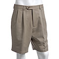 Sansabelt Men's Khaki Microfiber Walk Shorts