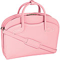 McKlein Pink Barrington Italian Leather Laptop Briefcase