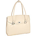 McKlein Sand Geneva Italian Leather Laptop Case