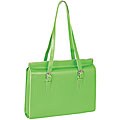 McKlein Green Deerfield Italian Leather Laptop Case