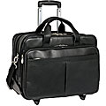 McKleinUSA Roosevelt Black 17-inch Detachable-wheeled Laptop Case