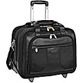 McKleinUSA CHICAGO (Black) 17in. Detachable-Wheeled Laptop Briefcase