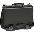 McKlein Black River North Triple Compartment Laptop Briefcase