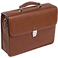 McKleinUSA ASHBURN (Brown) Leather Laptop Case