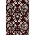 Machine-made Red Wool Rug (7'9 x 9'9)