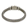 Sterling Silver 'Open Mind' Bracelet (Indonesia)