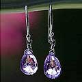 Amethyst 'Glowing Exotic' Earrings (Thailand)